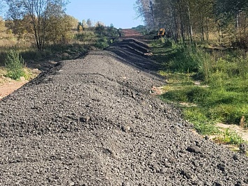 Дороги в посёлке Ваниль