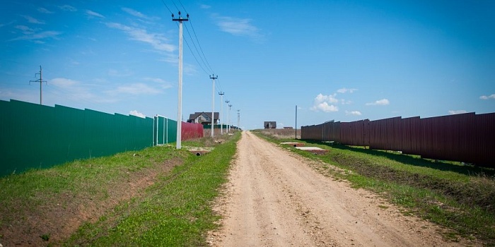 Участок №564 в поселке Окунёво