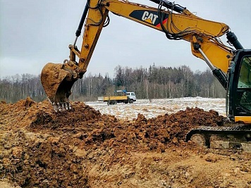 Строительство водопровода.